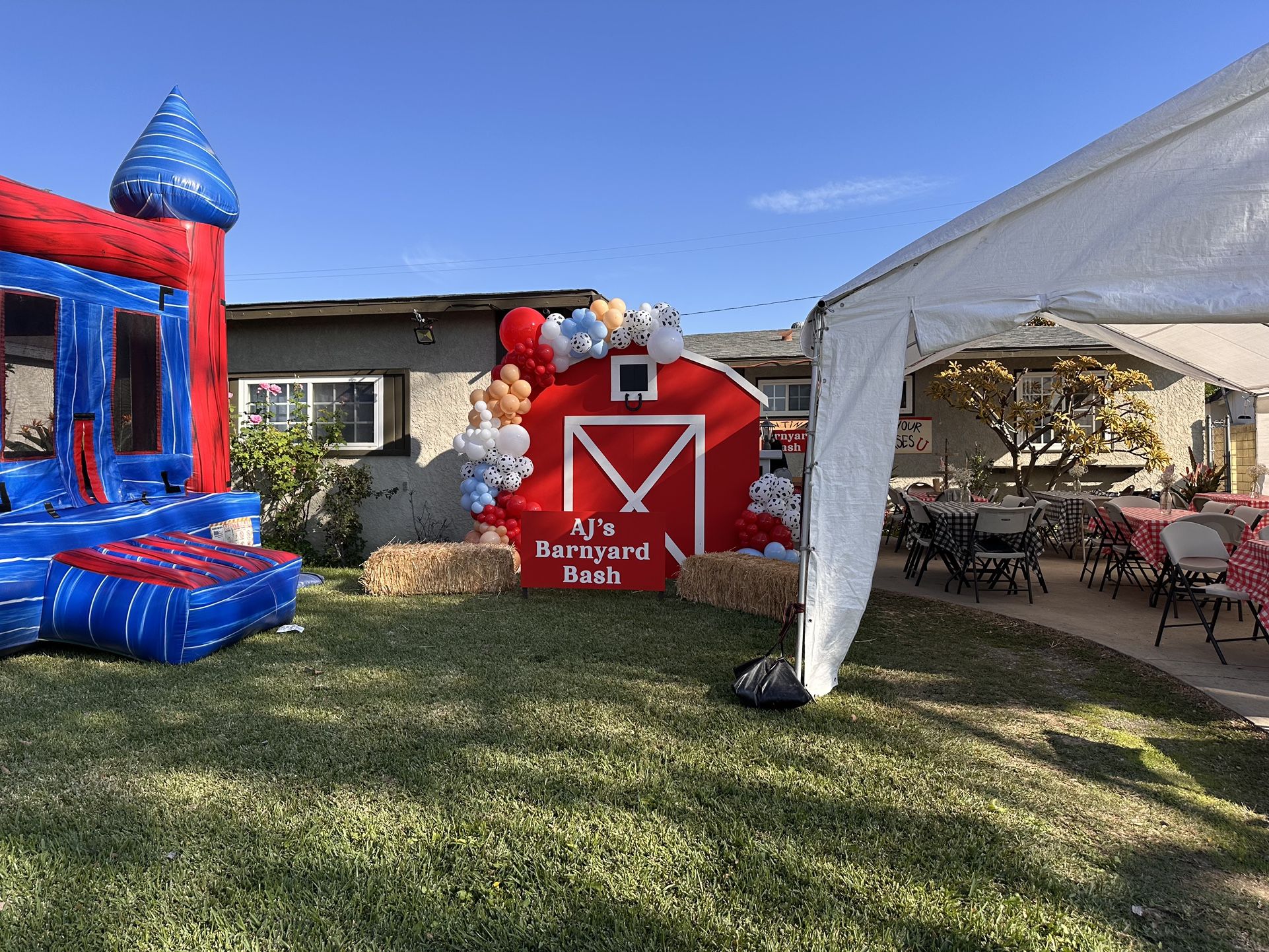 Wooden Barn Backdrop 