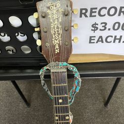 Krathman Hub Cap Acoustic Guitar 