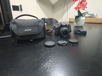 Sony Canon Camera (Model: EOS Rebel T6i)