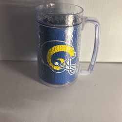 St. Louis Rams plastic mug