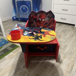 Spider-Man Wooden Desk 