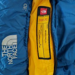 North Face  Squall  3D   20° F   Sleeping Bag 