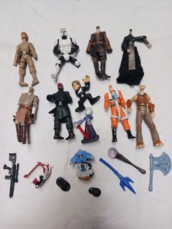 Star Wars Action Figure Parts