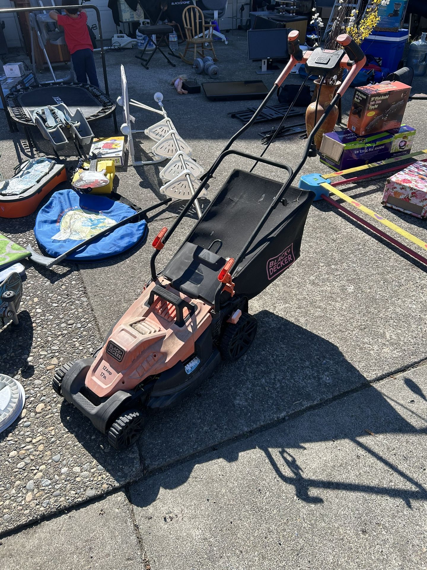 Black And Decker Electric Lawn Mower