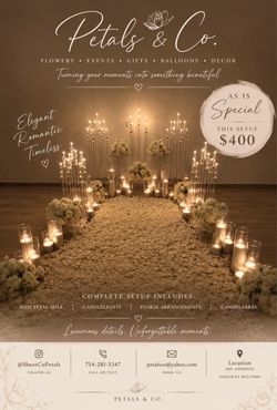 Proposal set up south Florida special discounted price !
