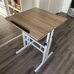 Small Adjustable Height Desk