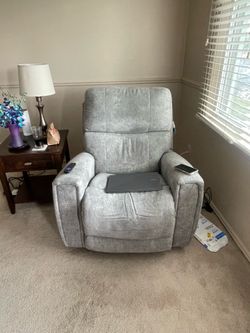 Chair and loveseat