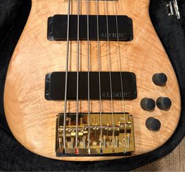 1990’s custom made electric 6 string Bass guitar