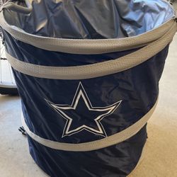 Dallas Cowboys Cooler-laundry-trash Can 
