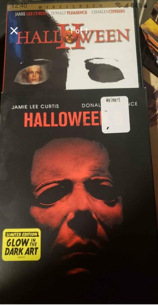 Halloween 2 With Glow In The Dark Slipcover