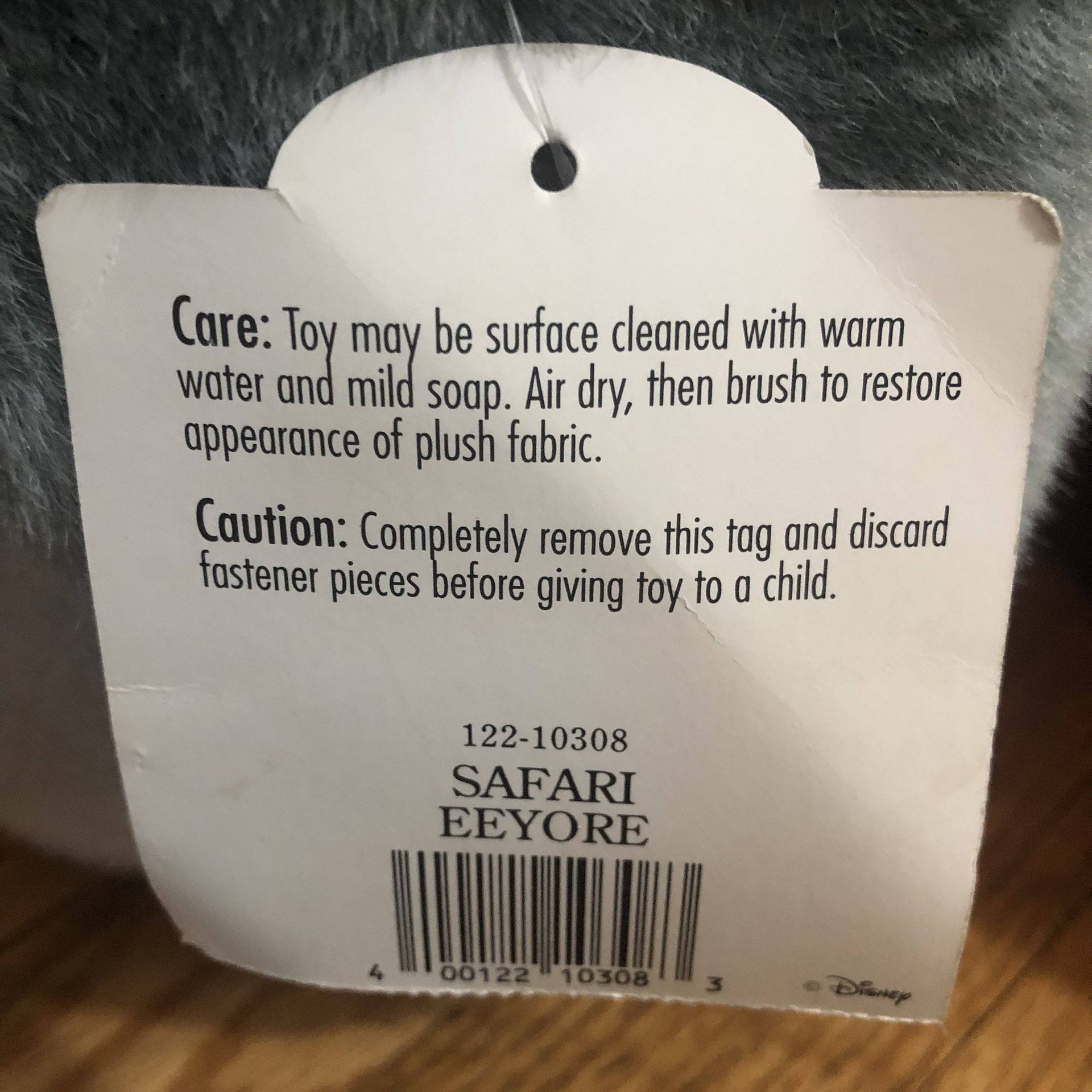 Vintage Safari Eeyore