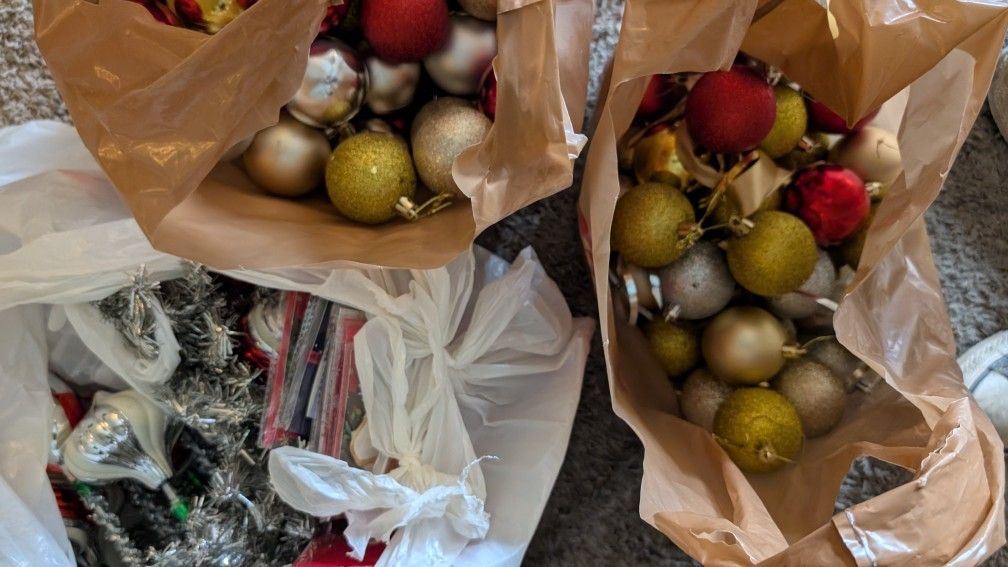 Christmas Beads And Balls