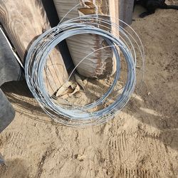Chain link fence wire