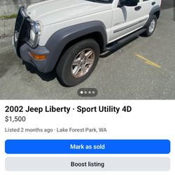 2002 Jeep Liberty SUV