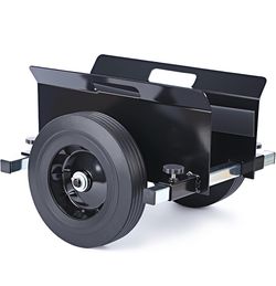 Heavy Duty Panel Dolly 1100LBS Capacity Door Cart with 10" Solid Rubber Wheels,Adjustable Clamp Panel Cart with Handle, All Terrain Slab Dolly for Dry