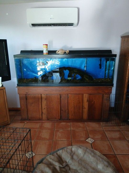 120 Gallon Fish Tank With Or Without Fish