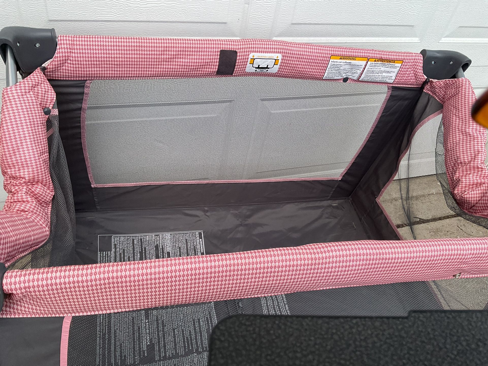 A Beautiful Pink Play Pen For Babies To Play With Toys, While You Doing Work (NO SHIPPING)