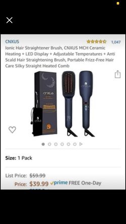 Iconic Hair straightener brush