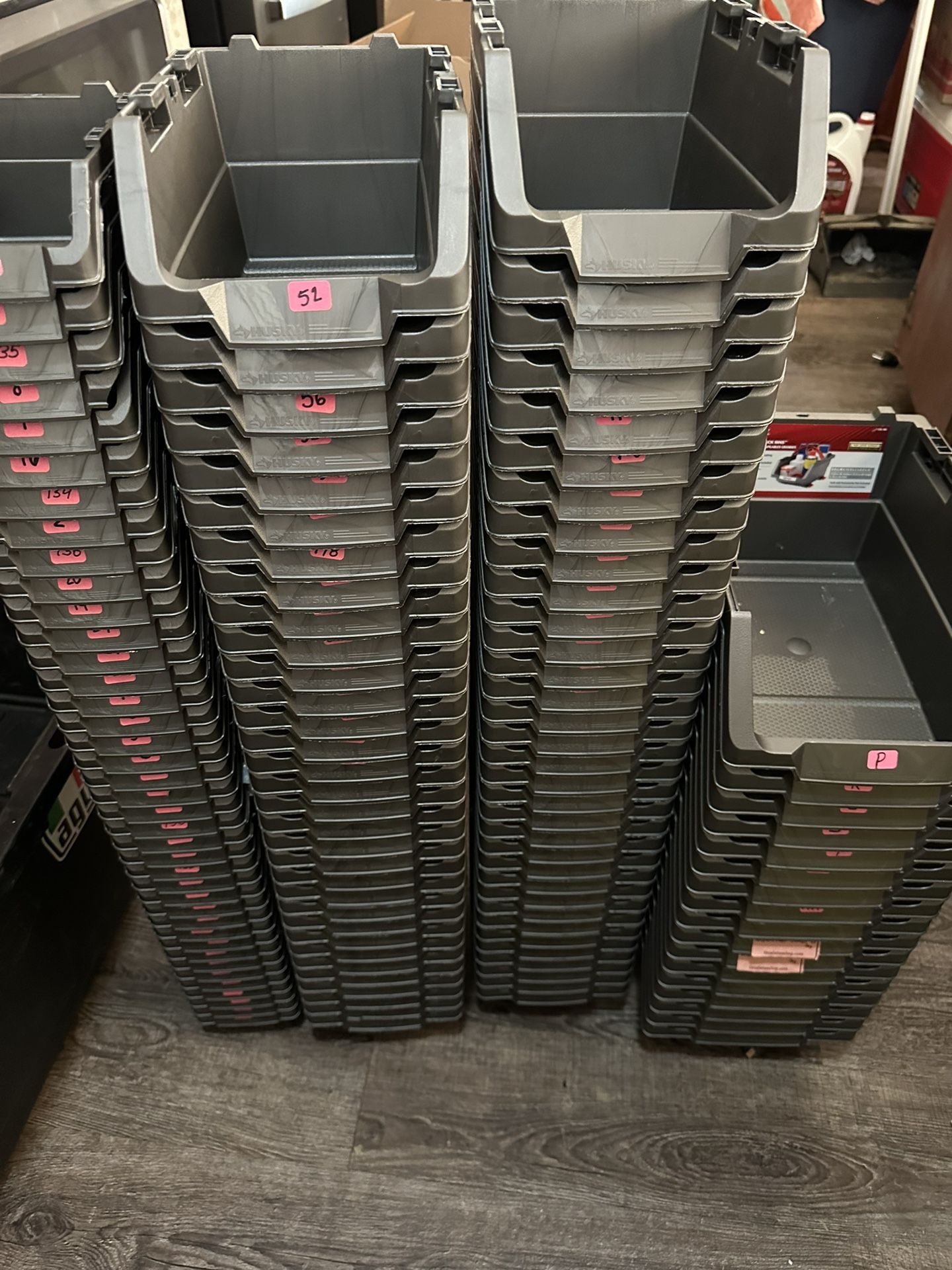 husky stackable click bins for Sale in Bakersfield, CA OfferUp