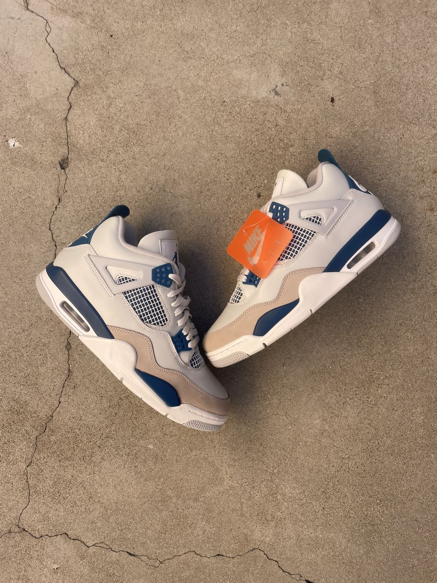 jordan 4s military blue 