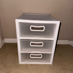Sterilite 3-Drawer Plastic Storage Tower