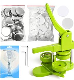 Button Maker Machine 58mm Pin Maker
Free DIY Pin Badge Button Maker Press Machine Punch Press with Free 100pcs Parts Pictures Circle Cutter