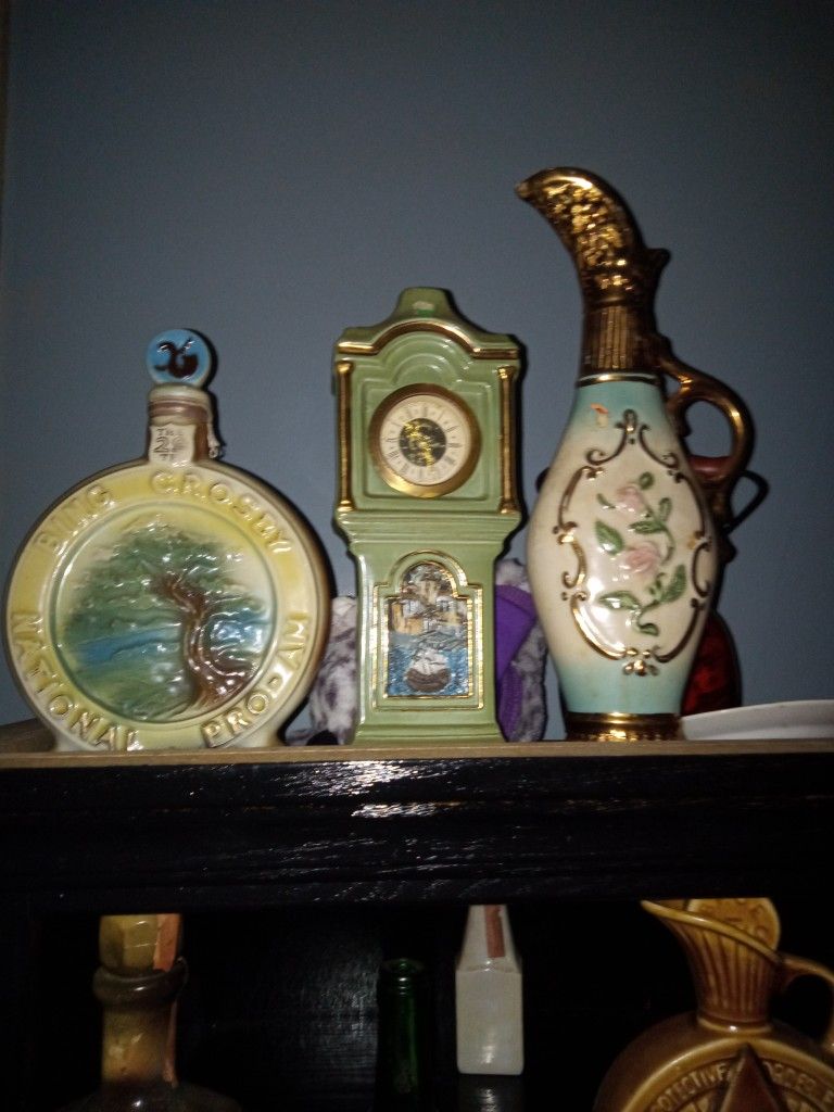 Vintage Empty Decanters