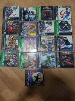PlayStation 1 Games Lot of 17