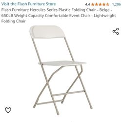 10 X Folding Chairs