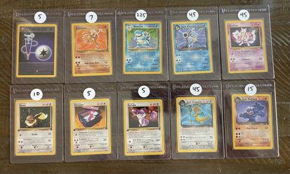 Vintage Pokémon Cards