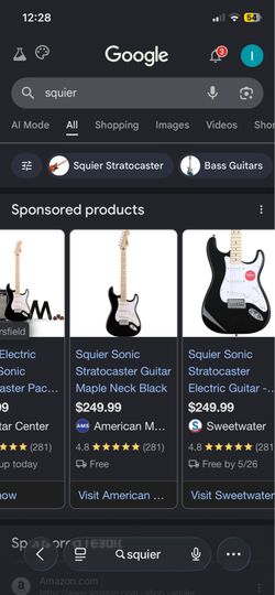 Guitar and drum set