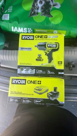 RYOBI TOOL WITH BATTERYN CHARGER