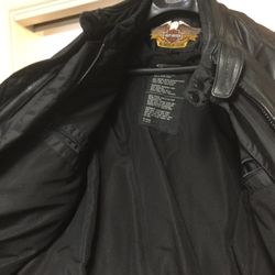 XL Man's Leather Jacket Harley