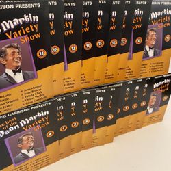 DEAN MARTIN FANS!!!! Collectibles - The Best Of The Dean Martin -20 DVDs 1-19 + Special Edition Disk
