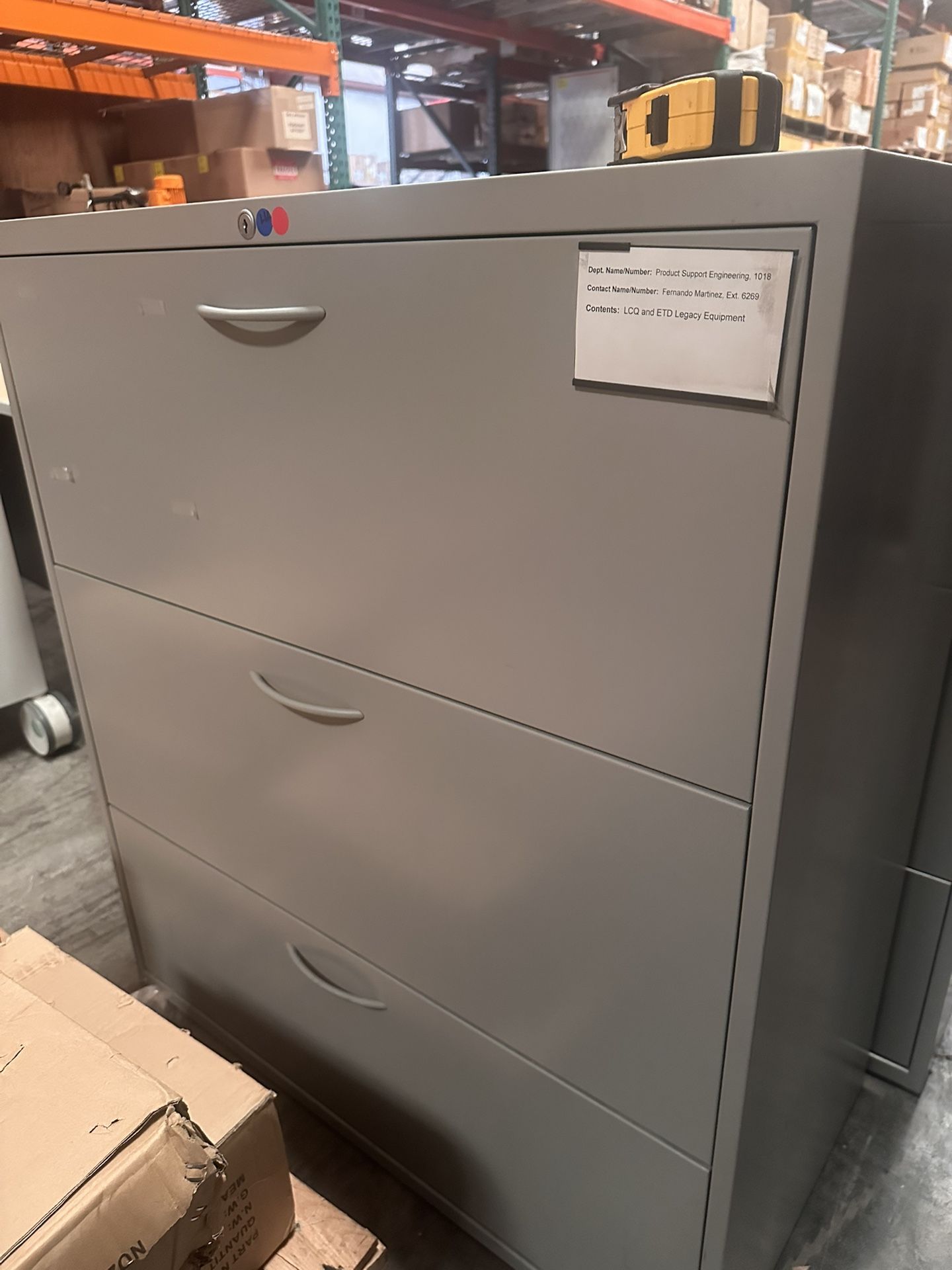 3-Drawer Lateral File Cabinet – Heavy-Duty Steel