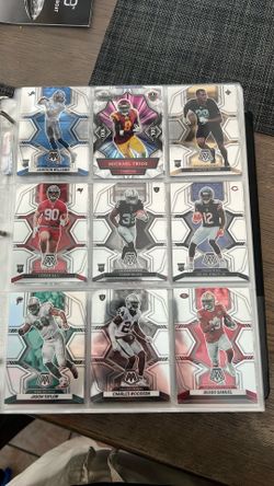 Football card binder sale