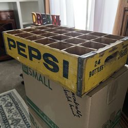 Vintage Pepsi crate