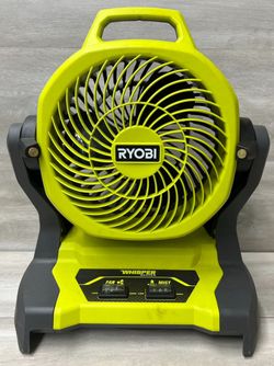 RYOBI PCL851 ONE+ 18V Cordless 7-1/2 in. Bucket Top Misting Fan (PO1023204)
