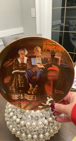 Norman Rockwell Plate