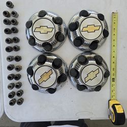 Chevrolet Center Hubcap Covers