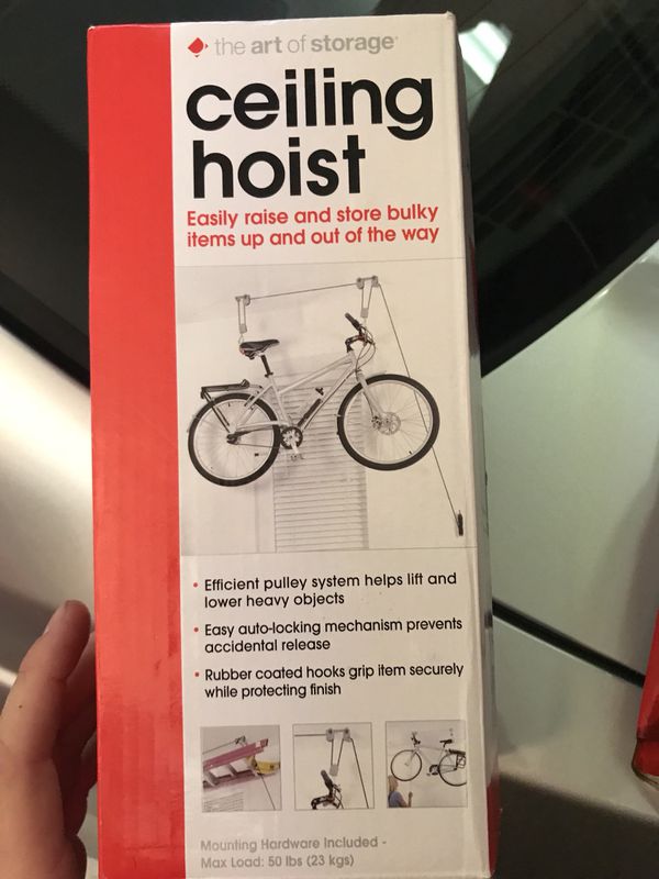 Brand New Delta Cycle El Greco Bike Hoist For Garage Lift