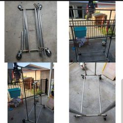 Double Garment Rack Great Condition