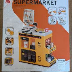 Kids Supermarket Toy Set 3+ New