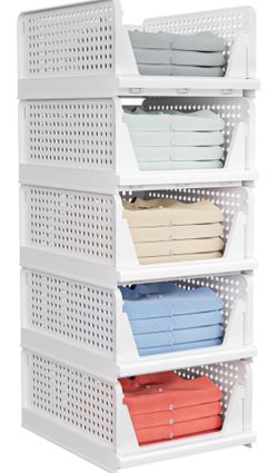 5 Stacking Bins
