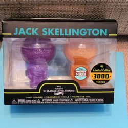Disney NBX Jack Skellington LIMITED EDITION Glittery Funko Hikari 