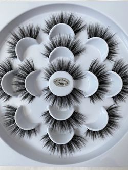 7 Pairs! Dramatic Mink Eyelases.
