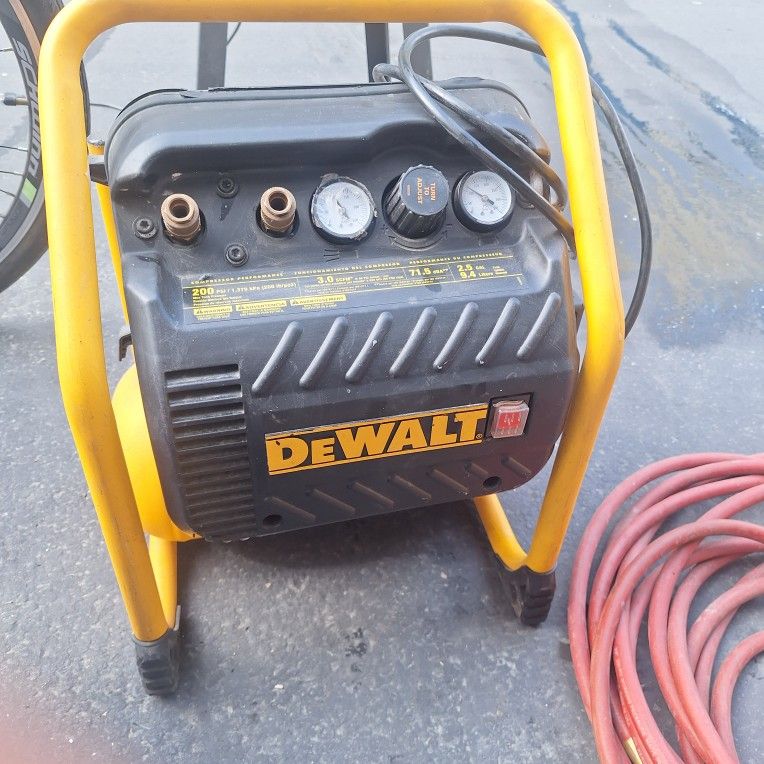 Dewalt 200psi Air Compressor (Like New)