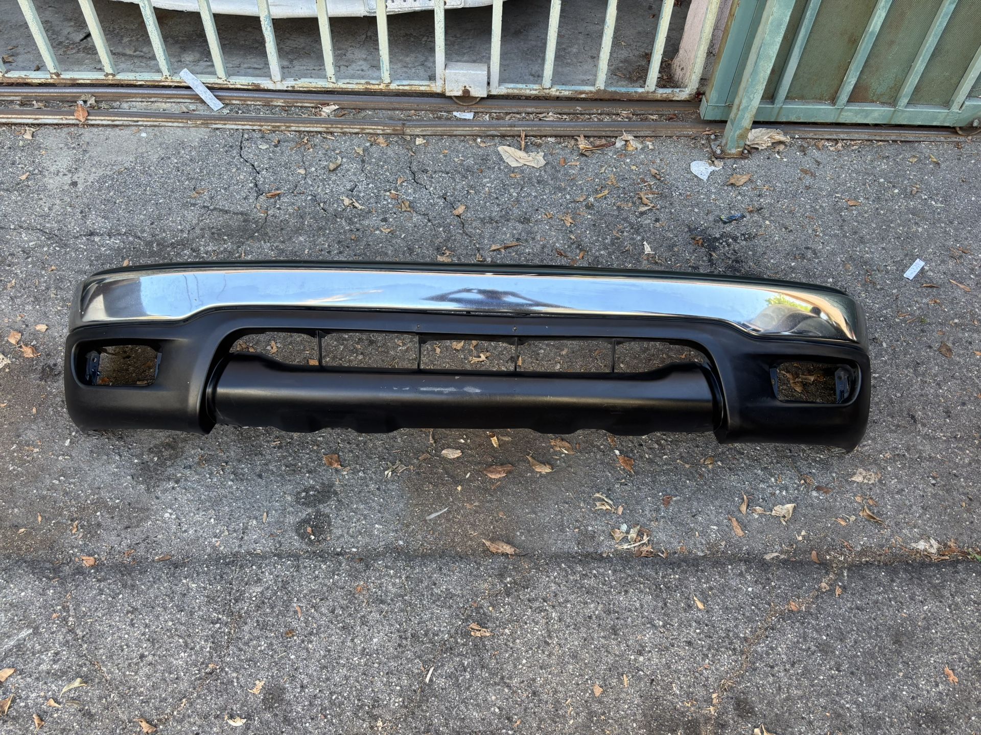 Toyota Tacoma front chrome bumper