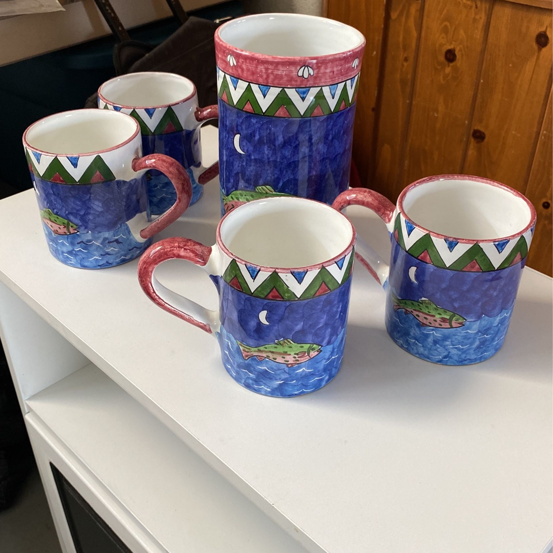 Trout Coffee Mugs
