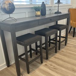 Console Table With USB, Electrical 